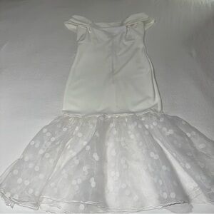 Elegant White Off-Shoulder Dress